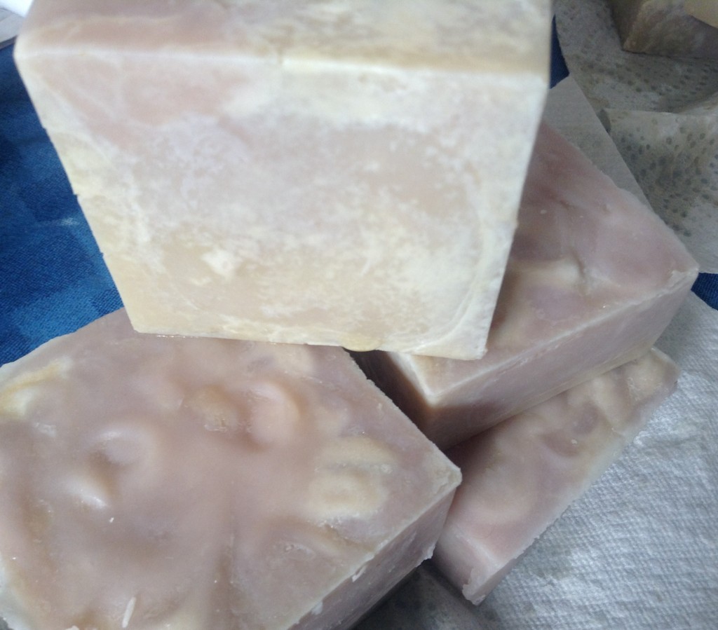 What is lye, and why is it used in soap?